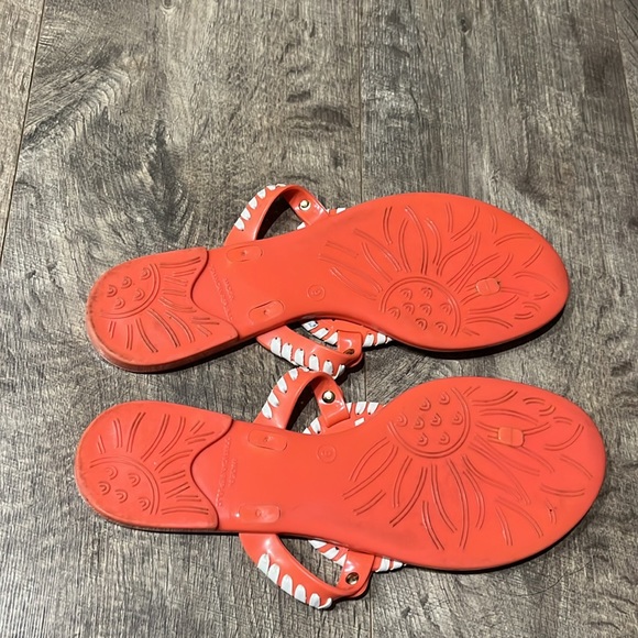 Jack Rogers Georgica Jelly Sandals - Size 9 - Picture 5 of 6
